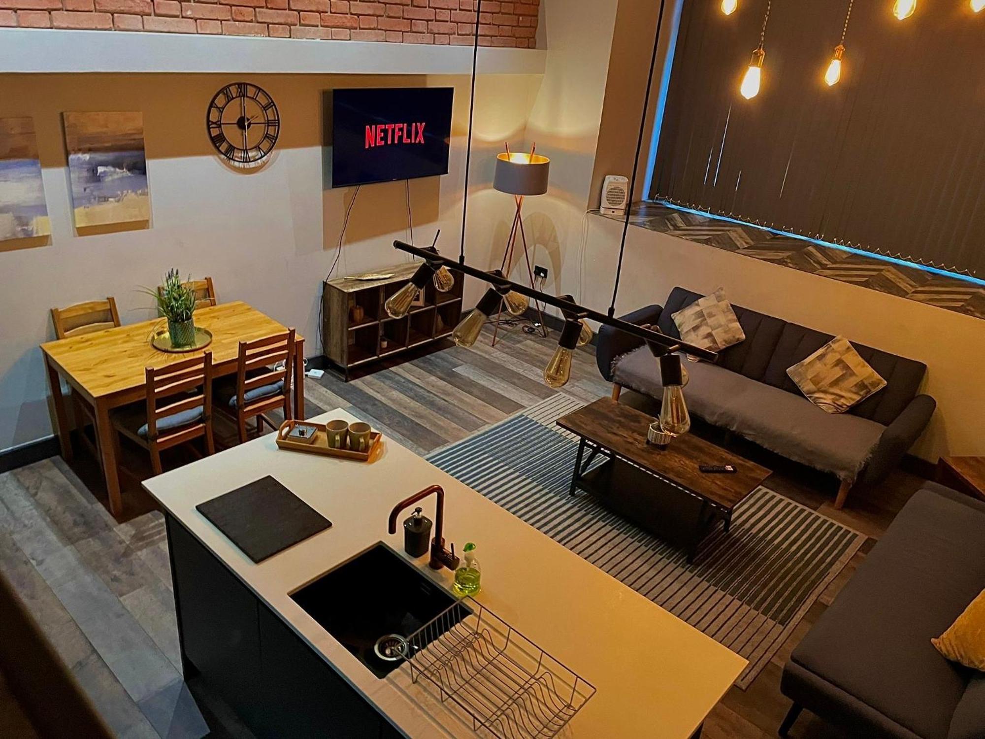 Artistic, Cozy, Stylish, Open Plan, City Centre 1Br Sheffield Exteriör bild